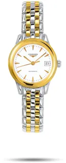 Longines Flagship L4.274.3.22.7 Stainless steel White