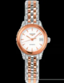 Longines Flagship L4.274.3.92.7 Stainless steel White