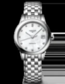 Longines Flagship L4.274.4.87.6 Stainless steel Mother of pearl