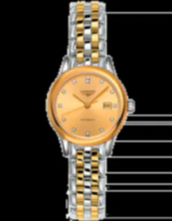 Longines Flagship L4.374.3.37.7 Stainless steel Champagne