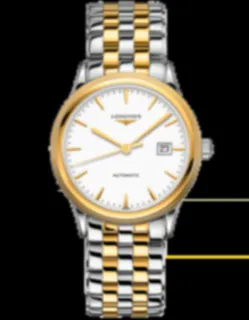 Longines Flagship L4.984.3.22.7 Stainless steel White