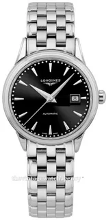 Longines Flagship L43744596 30mm Stainless steel Black