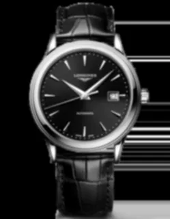 Longines Flagship L49844592 Stainless steel Black