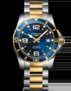 Longines HydroConquest L3.742.3.96.7 Stainless steel Blue