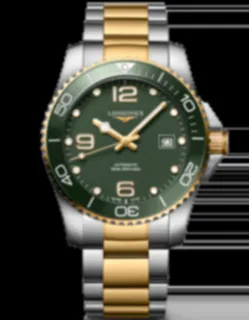 Longines HydroConquest L3.781.3.06.7 Stainless steel Green