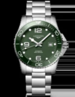 Longines HydroConquest L3.781.4.06.6 Stainless steel Green