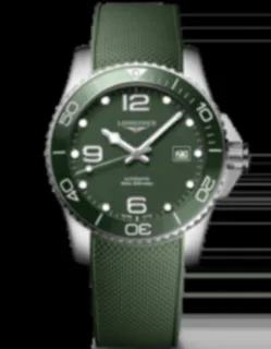 Longines HydroConquest L3.781.4.06.9 Stainless steel Green