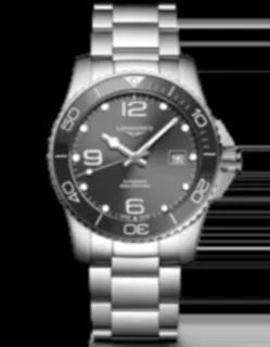 Longines HydroConquest L3.781.4.76.6 Stainless steel Grey