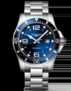 Longines HydroConquest L38404966 Stainless steel Blue