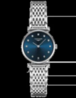 Longines La Grande Classique L4.209.4.97.6 Stainless steel Blue