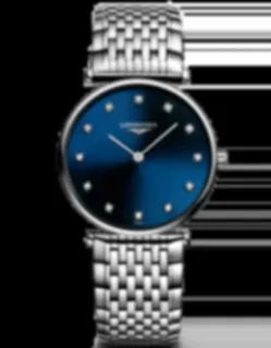 Longines La Grande Classique L4.512.4.97.6 Stainless steel Blue