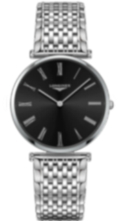 Longines La Grande Classique L4.755.4.51.6 Stainless steel Black