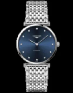 Longines La Grande Classique L4.908.4.97.6 Stainless steel Blue