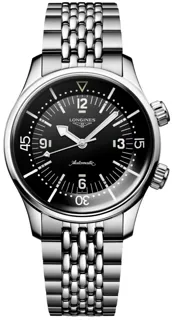 Longines Legend Diver L3.764.4.50.7 Stainless steel Black