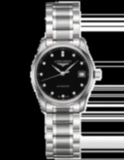 Longines Master Collection L2.128.4.57.6 Stainless steel Black