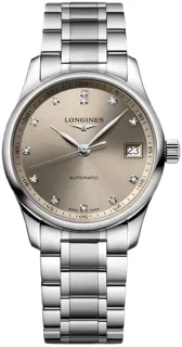 Longines Master Collection L2.357.4.07.6 Stainless steel Beige