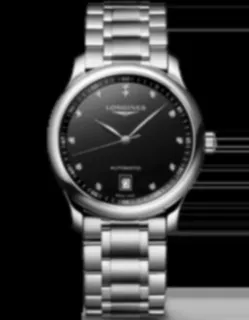 Longines Master Collection L2.628.4.57.6 Stainless steel Black