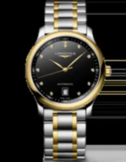 Longines Master Collection L2.628.5.57.7 Yellow gold and Stainless steel Black