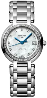 Longines PrimaLuna L8.111.0.87.6 Stainless steel Mother of pearl