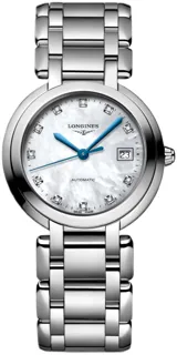 Longines PrimaLuna L8.113.4.87.6 Stainless steel White