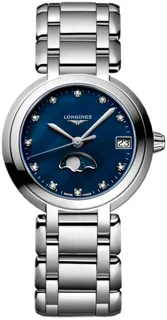 Longines PrimaLuna L8.115.4.98.6 Stainless steel Blue