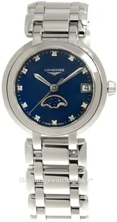 Longines PrimaLuna L8.115.4.98.6 30.5mm Stainless steel Blue