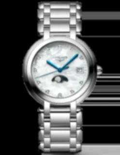 Longines PrimaLuna L81164876 Stainless steel White