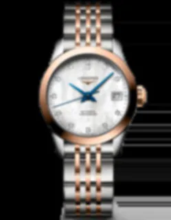 Longines Record L2.320.5.87.7 Stainless steel Mother of pearl