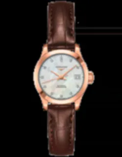 Longines Record L2.320.8.87.2 Rose gold Mother of pearl