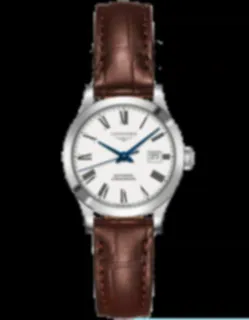 Longines Record L2.321.4.11.2 Stainless steel White