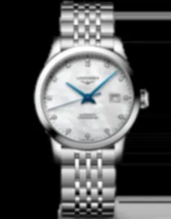 Longines Record L2.321.4.87.6 30mm Stainless steel White