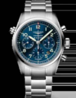 Longines Spirit L3.820.4.93.6 Stainless steel Blue