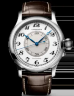 Longines Weems Second Setting Watch L2.713.4.13.0 Stainless steel White