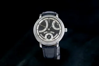 Maurice Lacroix Masterpiece Calendrier Retrograde MP6338 43mm Stahl schwarze