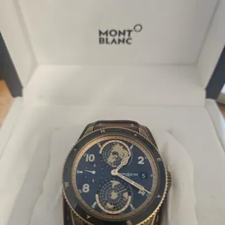 Montblanc 1858 117840 42mm Bronze and Ceramic and Titanium Black