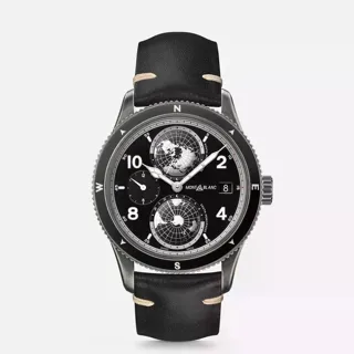 Montblanc 1858 128257 42mm Steel Black