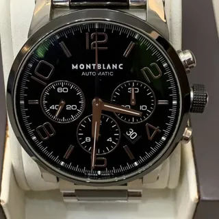 Montblanc TimeWalker 103094 43mm Steel Black