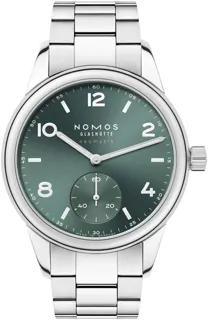 NOMOS Club Sport Neomatik Petrol 746 Stainless steel Green