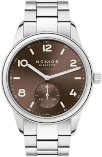 NOMOS Club Sport Neomatik 39 Tabac 759 Stainless steel Brown