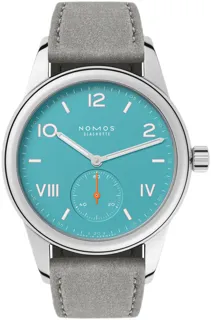 NOMOS Club Campus 717 Stainless steel Blue