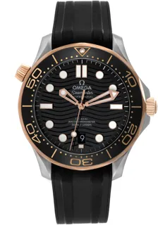 Omega Seamaster 210.22.42.20.01.002 Stainless steel and 18k rose gold Black