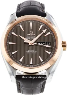 Omega Aqua Terra 231.23.43.22.06.002 Red gold Gray