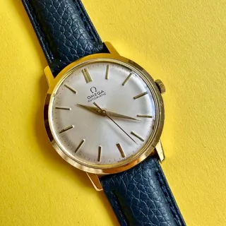 Omega Classic 2897 35mm Yellow gold White