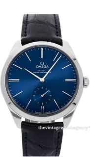 Omega De Ville 435.13.40.21.03.002 Stainless steel Blue