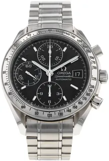 Omega Speedmaster Date 35135000 Stainless steel Black