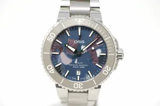 Oris Aquis Date 01 733 7766 4150-Set 42mm Stainless steel Multi-colored