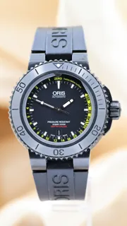 Oris Aquis Depth Gauge 01 733 7675 4754 46mm Schwarz