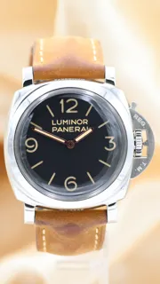 Panerai Luminor 1950 PAM 00372 47mm Stainless steel Black