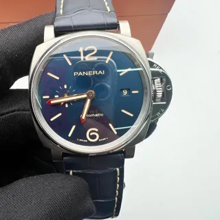 Panerai Luminor Due PAM 00927 42mm Titanium Blue