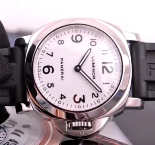 Panerai Luminor PAM 00114 44mm Stainless steel White